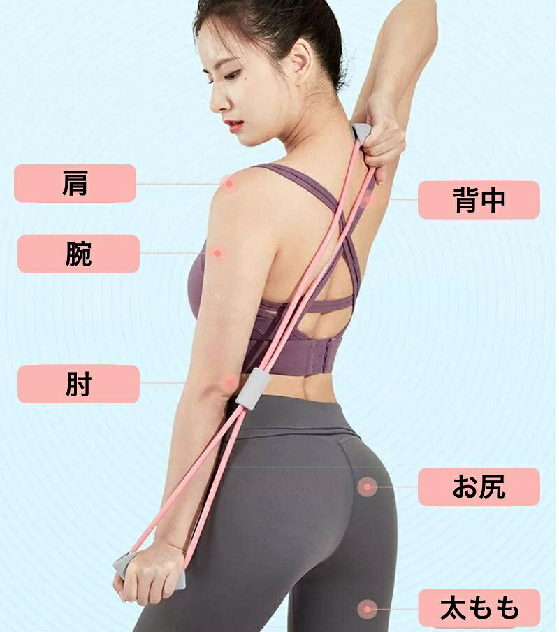 送料無料 トレーニングチューブ 筋トレチューブ トレチューブ エクササイズ シェイ...