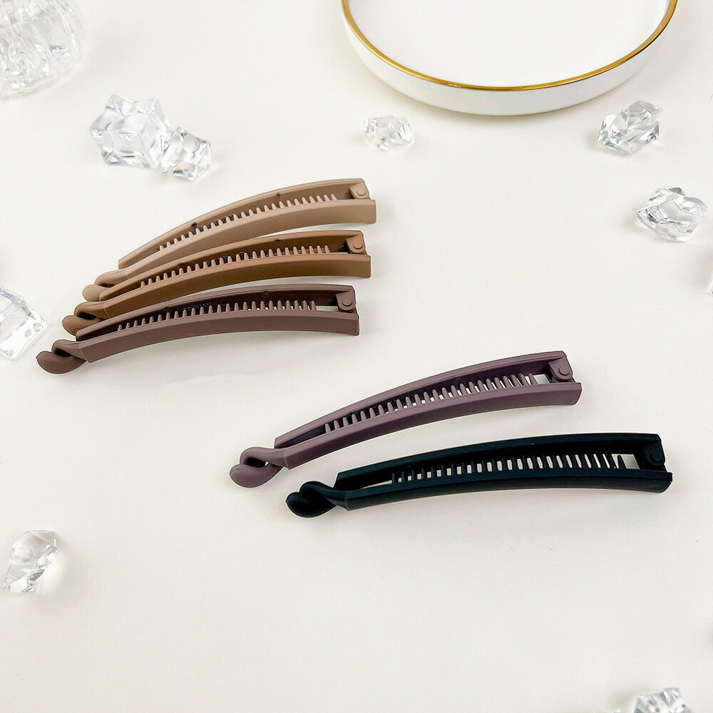 送料無料 バナナクリップ ヘアクリップ 髪留め レディース 女性 ヘアアクセサリー ...