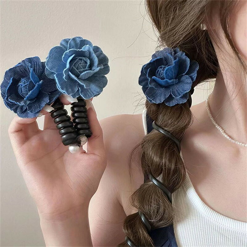 送料無料 コイルポニー ワイヤーポニー ヘアアクセサリー レディース 女性 髪飾り ...