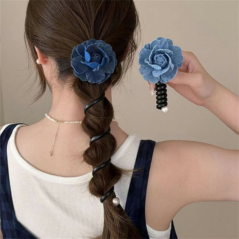 送料無料 コイルポニー ワイヤーポニー ヘアアクセサリー レディース 女性 髪飾り ...