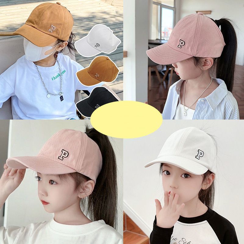 送料無料 サンバイザー レディース キッズ 女の子 子供 ベースボールキャップ 野球帽子 日よけ UVケア 紫外線対策 日焼け防止 ロゴ刺繍