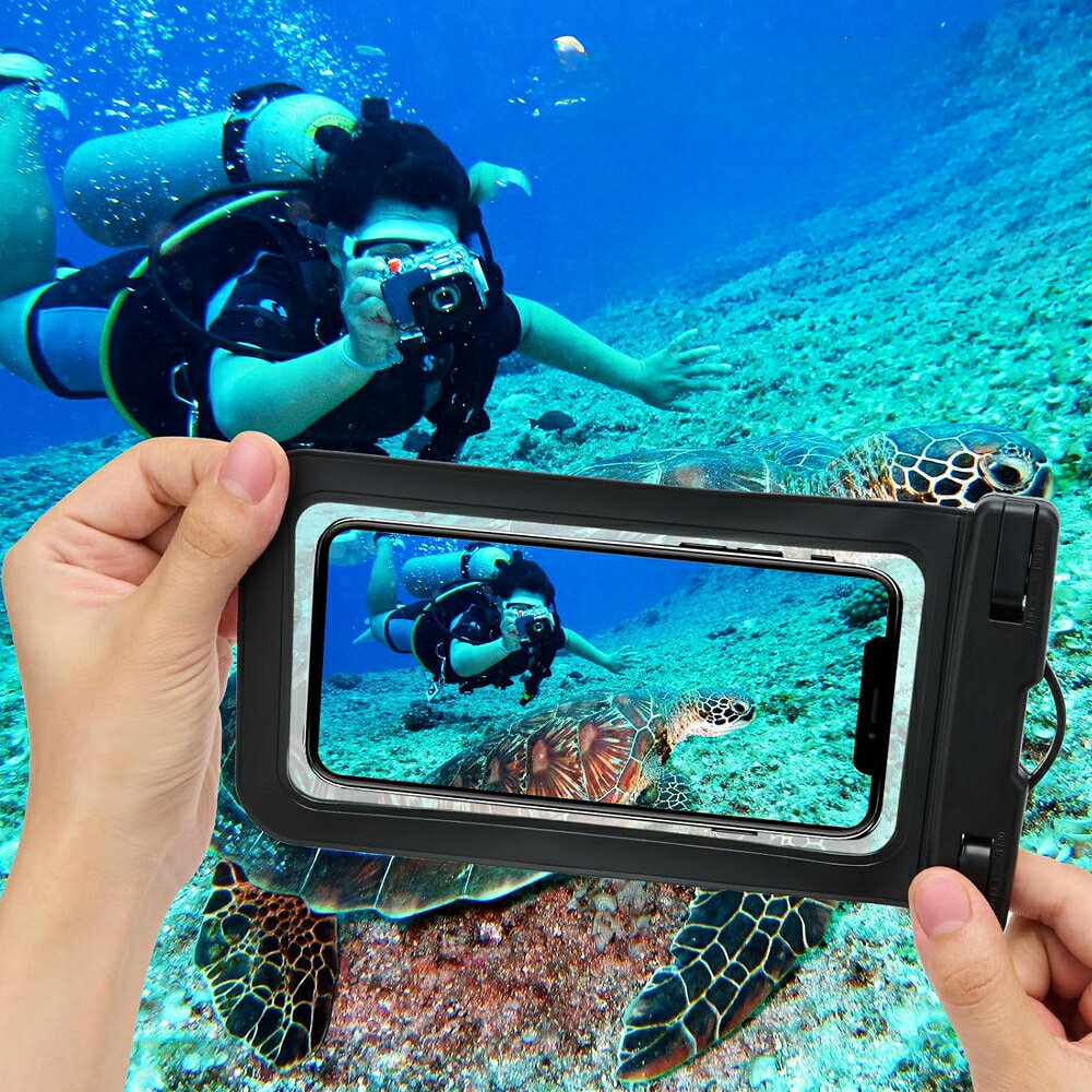 送料無料 スマホ用防水ケース スマホ防水ケース IPX8 スマートフォン iPhone Andro...