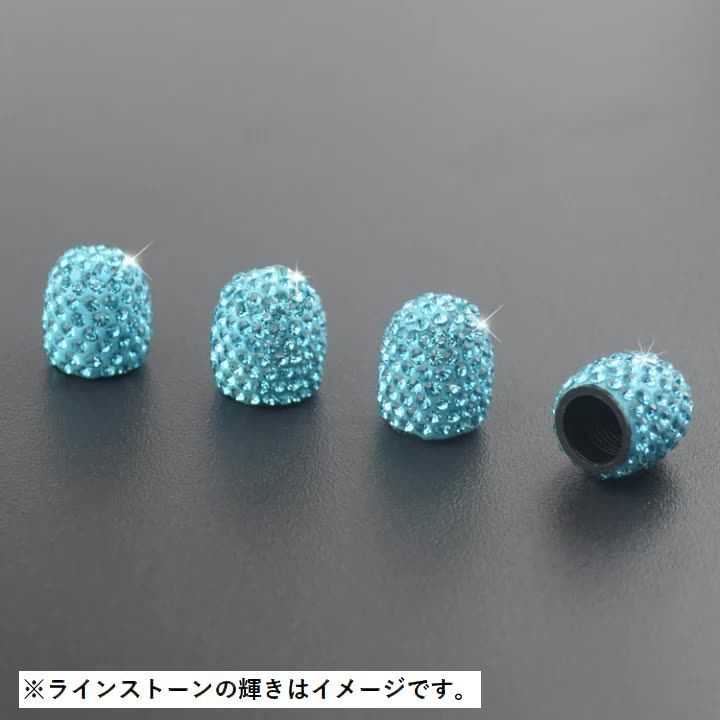 送料無料 エアバルブキャップ 4個入り タイヤバルブキャップ バルブカバー カー用...