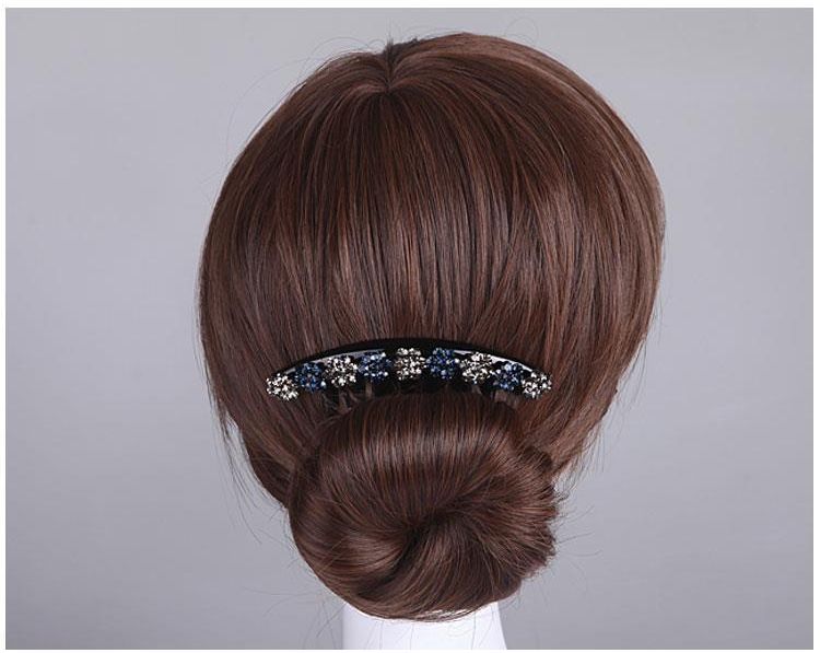 送料無料 ヘアコーム 夜会巻きコーム ヘアアクセサリー レディース 女性 婦人 大人...