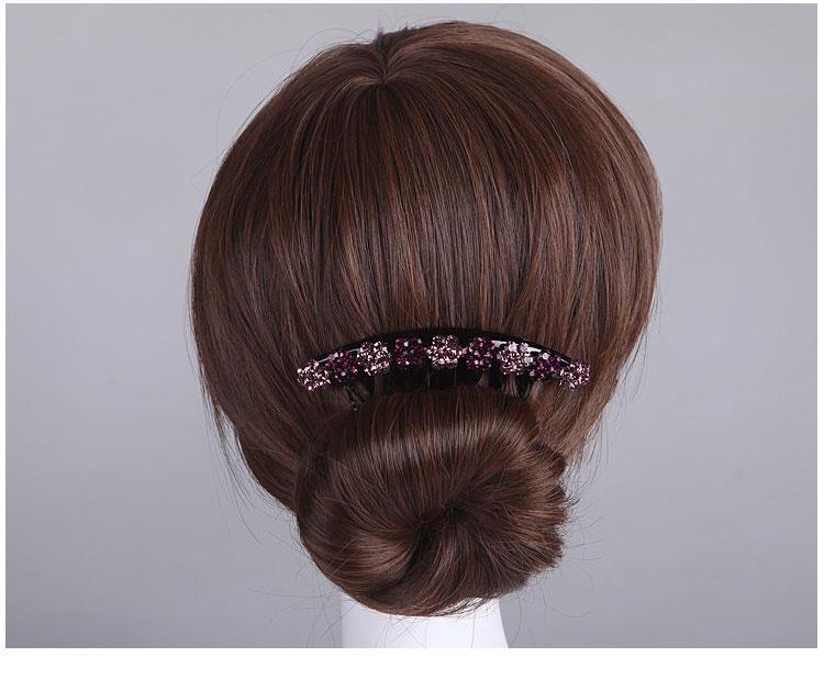 送料無料 ヘアコーム 夜会巻きコーム ヘアアクセサリー レディース 女性 婦人 大人...