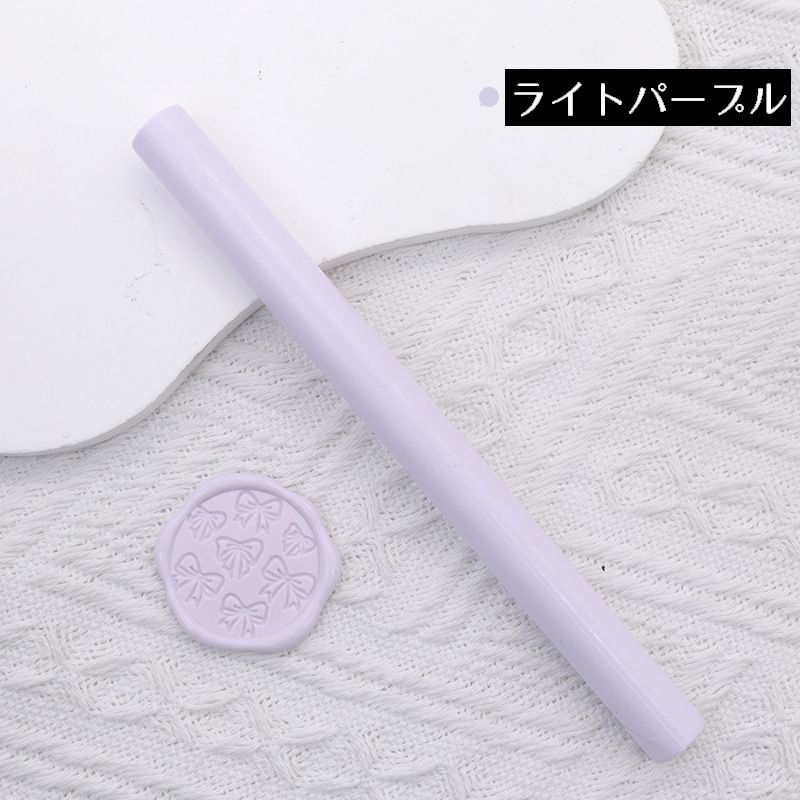 LaForestの送料無料 シーリングワックス スティック型 単品1本 直径11mm グルーガン用 封蝋 シーリングスタンプ用品 結婚式 招待状 手紙 DIY｜アングル2