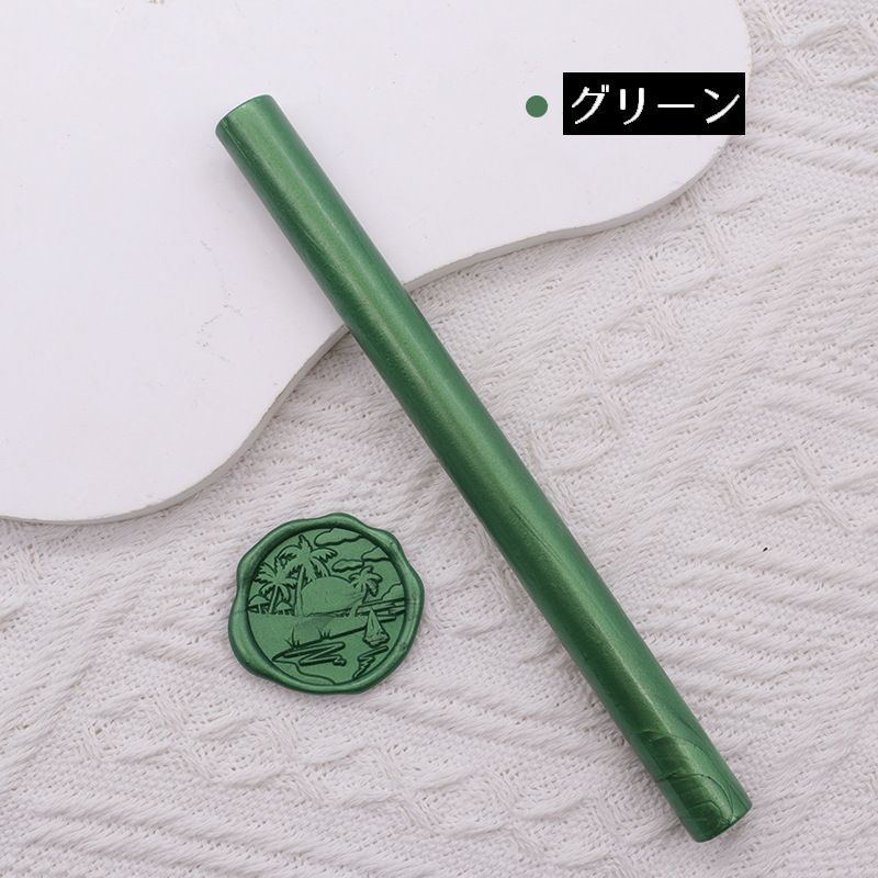 LaForestの送料無料 シーリングワックス スティック型 単品1本 直径11mm グルーガン用 封蝋 シーリングスタンプ用品 結婚式 招待状 手紙 DIY｜アングル3