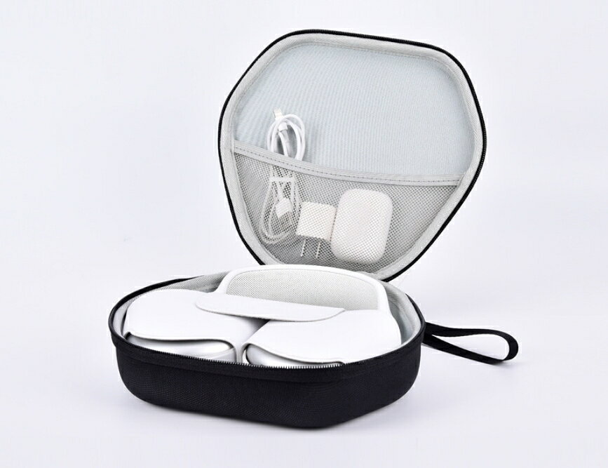 送料無料 AirpodsMaxケース ヘッドホンケース ヘッドホン収納 Airpods Max ストラップ付き メッシュポケット ファスナー 持ち運び 軽量 汚れ防止 耐衝撃 防水 ヘッドフォン ヘッドセット ヘッドホン用アクセサリー laforest-10149505 LaForest サンプル画像2