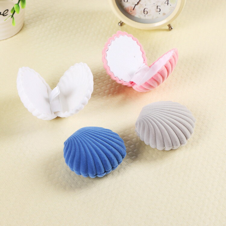 送料無料 アクセサリーケース ジュエリーケース ギフトボックス シェル型 貝殻 コ...