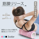 送料無料 ヨガポール ストレッチローラー 筋膜ローラー 背中 ストレッチ用ポール ポール エクササイズ ヨガローラー ショート フォーム マッサージ ミニ きん...