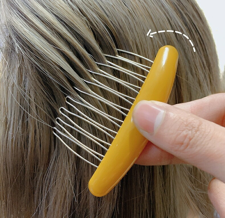 送料無料 コーム ヘアコーム 2個セット かんざし まとめ髪 おくれ毛 レディース 女...