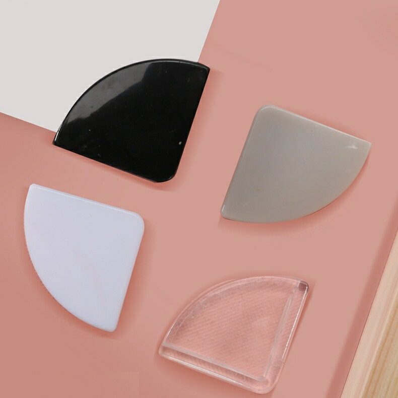 送料無料 コーナーガード 同色4個セット コーナークッション ベビー 赤ちゃん キッズ 子供 子ども セーフティーグッズ マタニティ ハサミ カット 角 扇型 2