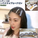 送料無料 ヘアクリップ ヘアピン 2点セット くちばしクリップ レディース 女性 婦人 大人 髪留め 髪飾り ヘアアクセサリー 青 黄色 オフホワイト おしゃれ...