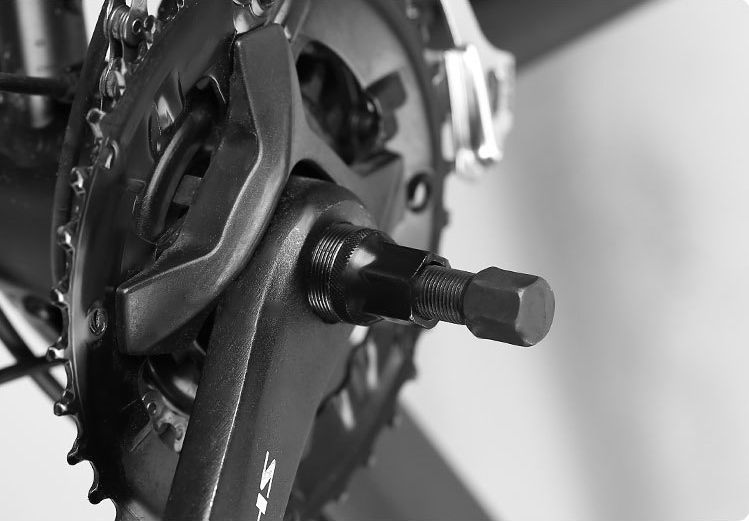 送料無料 クランクプーラー クランク取り外し工具 クランク脱着工具 自転車 マウン...