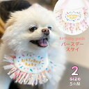 送料無料 ペット用スタイ バースデーグッズ 犬 猫 ビブ よだれかけ 誕生日フォト おめかし パーティ イベント ペット用品 ドッグ キャット 可愛い 記念日グッズ 前掛け バンダナ