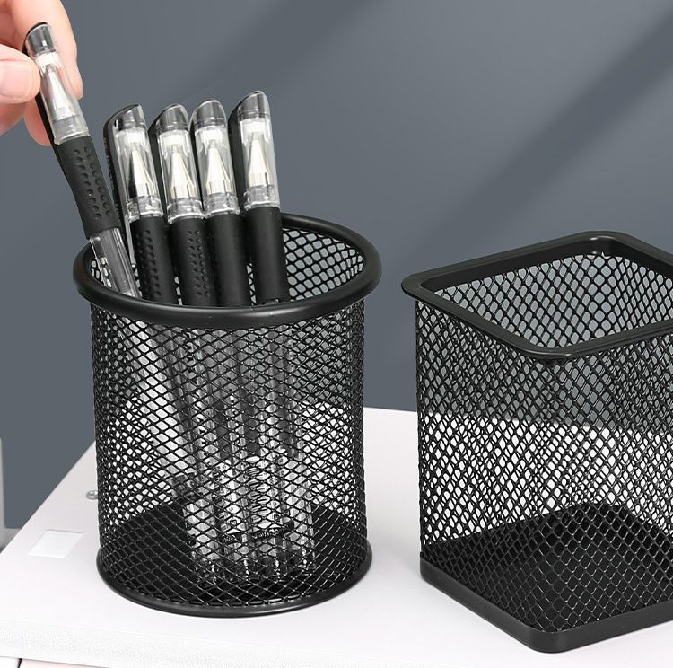 送料無料 ペン立て ペンスタンド 鉛筆立て 筆立て ペンホルダー 整理用品 丸型 四...