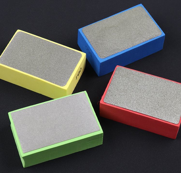 送料無料 研磨パッド 手磨きパッド 研磨スポンジ スポンジやすり やすり 研磨 DIY 木材 石 タイル ガラス 金属 #60 #100 #200 #400