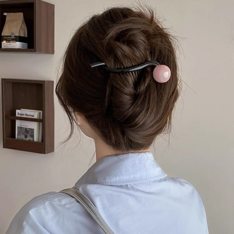 送料無料 ヘアクリップ バナナクリップ レディース ヘアアクセサリー 髪留め 髪飾...