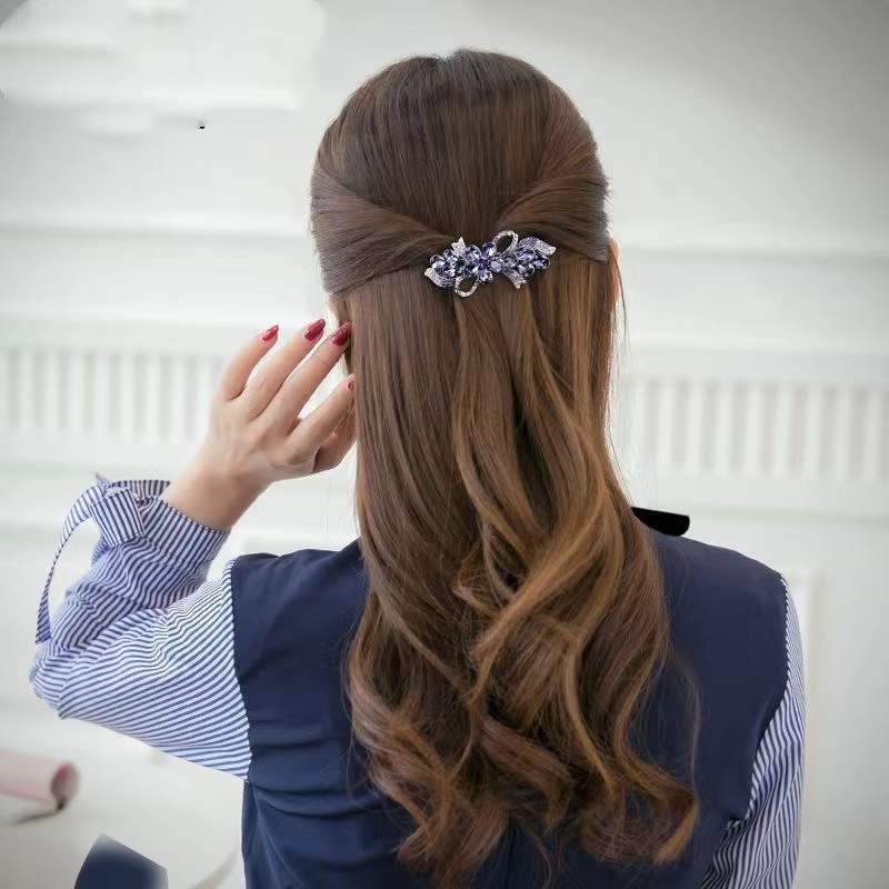 送料無料 バレッタ ヘアクリップ ヘアアクセサリー レディース 女性 髪留め 髪飾り...