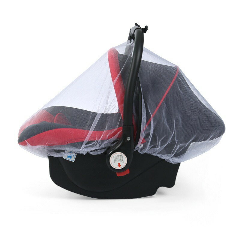 送料無料 ベビーカー用虫よけカバー 虫よけネット 蚊帳 虫除け ベビー キッズ 通気性 ネット 透け感 シンプル