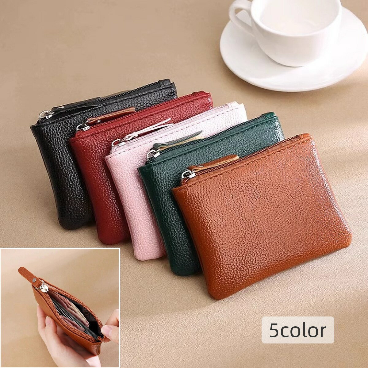 送料無料 コインケース 小銭入れ カードケース レディース 女性 メンズ 男性 紳士 婦人 ミニ財布 カード入れ お札入れ 小物入れ フェイクレザー レザー調 無地 ブラック 黒 シンプル おしゃれ