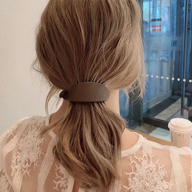 送料無料 バナナクリップ ヘアクリップ レディース 女性 ヘアアクセサリー 髪留め ...