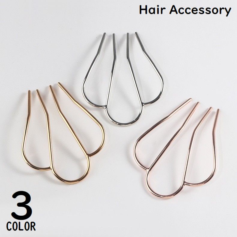 送料無料 コーム レディース 金属製 ヘアアクセサリー 髪飾り 髪留め かんざし 簪 ヘアピン 洋装 和装 夜会巻き まとめ髪 お呼ばれ