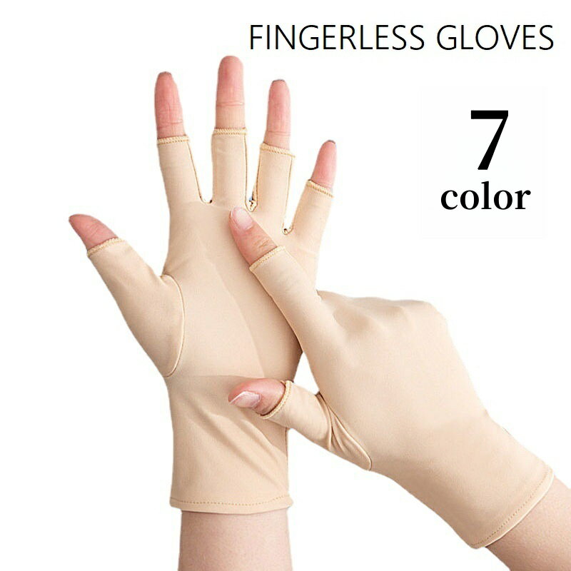 送料無料 手袋 指無し手袋 フィンガーレス グローブ レディース 女性 婦人 ファッション小物 ハンドカ..