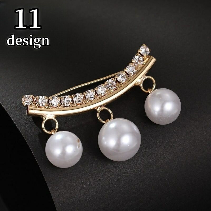 送料無料 ブローチ ピンブローチ アクセサリー レディース ラインストーン パール調 おしゃれ きれいめ..