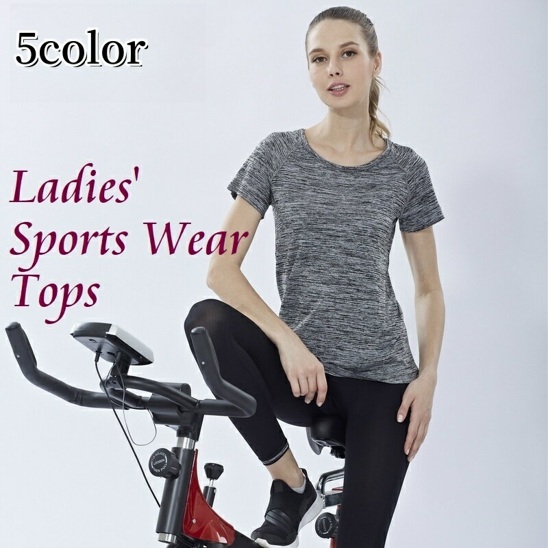 送料無料 スポーツウェア Tシャツ 半袖 レディース トップス 女性 ...(4.0)