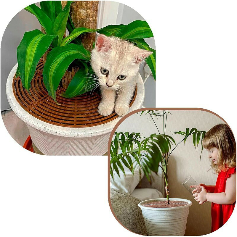 送料無料 植木鉢カバー 植木鉢グリッド 3個セット プランターカバー プランターガ...