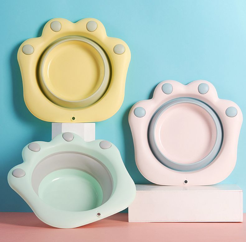 送料無料 折りたたみ洗面器 手桶 湯桶 ベビー用 子供用 赤ちゃん バス用品 お風呂 ...