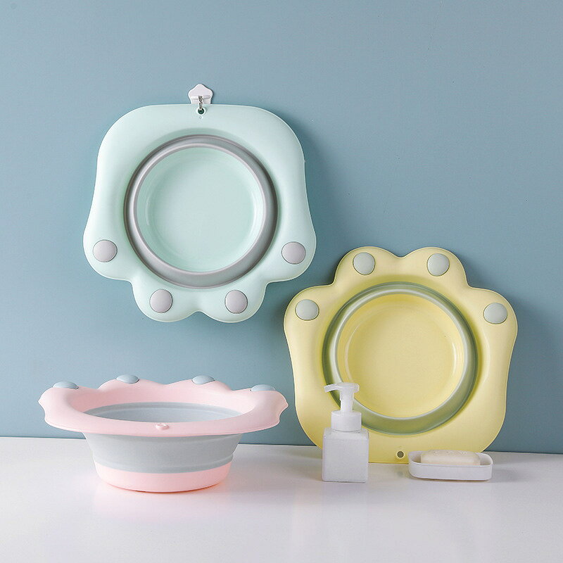 送料無料 折りたたみ洗面器 手桶 湯桶 ベビー用 子供用 赤ちゃん バス用品 お風呂 ...