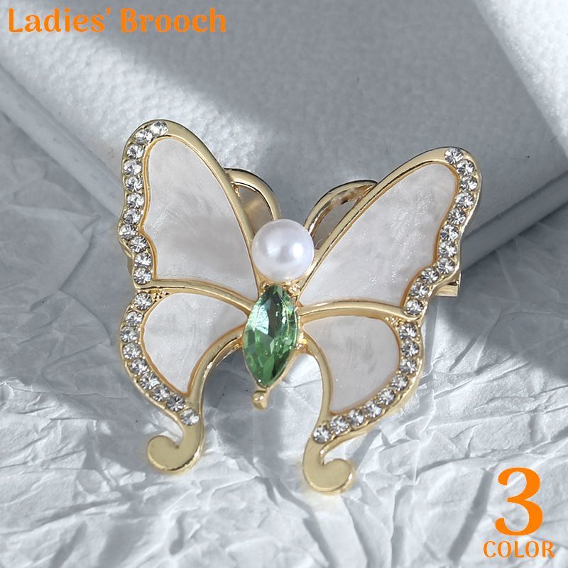 楽天市場】ブローチ バタフライの通販