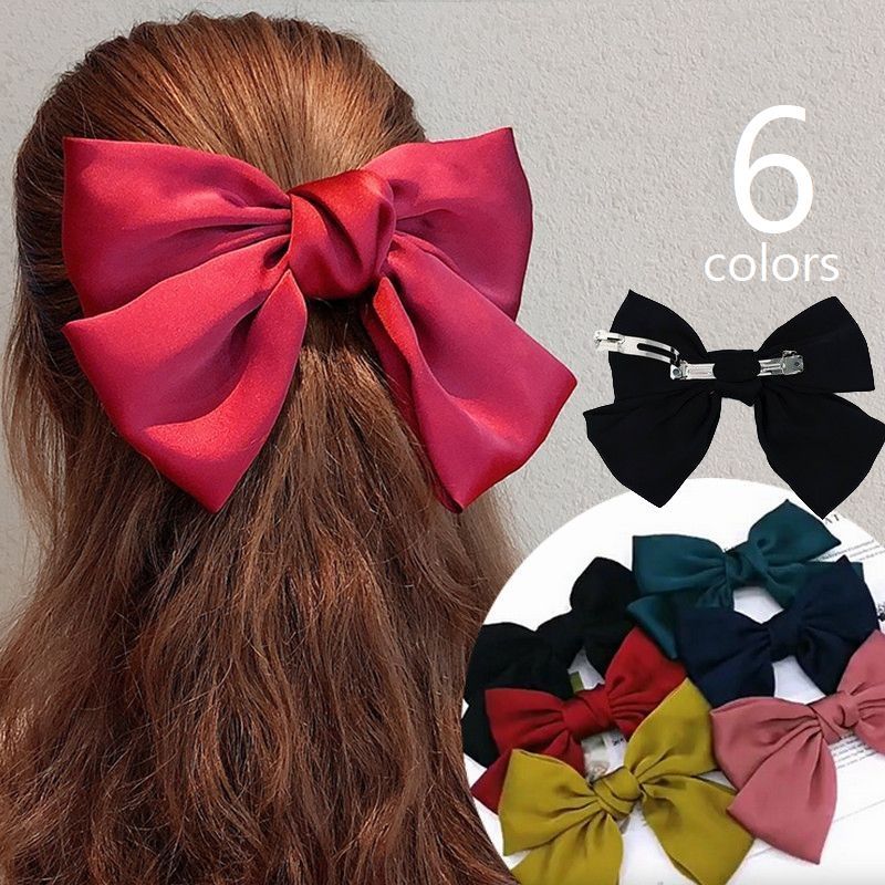 楽天市場】リボン 赤 髪飾り（ジュエリー・アクセサリー）の通販