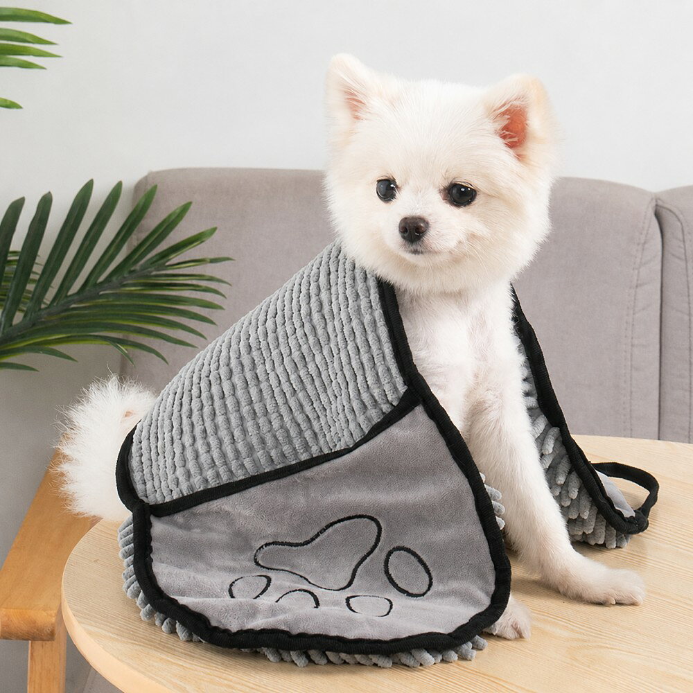 送料無料 ペットタオル ペット用タオル 犬用タオル 小型犬 中型犬 イヌ 猫 ネコ 小...