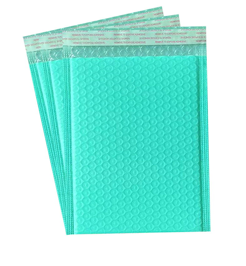 LaForestの送料無料 クッション封筒 同色10枚セット 25×30cm 26×32cm 緩衝材入り 封かんテープ付き A4 色付き カラー 発送用袋 小物包装 エアパッキン袋 宅配便 メール便 フリマ 通販 ラッピング資材 ネットショップ 梱包資材｜アングル2