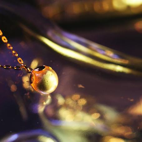 [쁘띠 메모리얼 봉입 펜던트] 유리 액세서리 목걸이 펜던트 입체 조형 타입