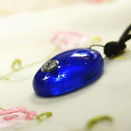 Rakuten - 『かんたん封入ペンダント / OVAL SHAPE』 ガラスアクセサリー ネックレス・ペンダント 円・楕円・ドロップタイプ