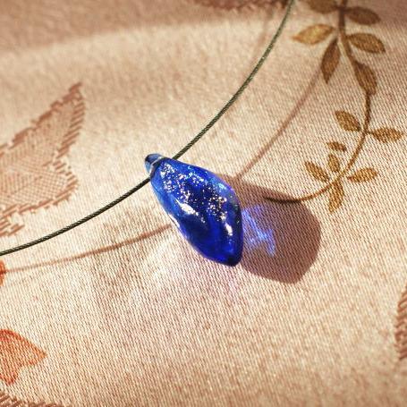 ��Blue Leaf / ���������å��� ���饹���������꡼ �ͥå��쥹���ڥ����� Ω��¤��������