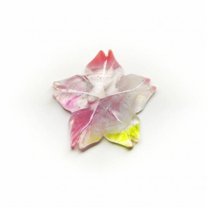Rakuten - 『瑠璃の一輪桜・春風 005(ラメ/マーブル)★ペンダント、ピアス・イヤリング、リングなどに仕立ててお届けします♪』 ガラスアクセサリー ネックレス・ペンダント ダイカット(平面造形)タイプ
