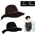 【LaFine：2点以上購入で送料無料】【LA FINE-ラファイン】Wool Hat[レディース・ハット]