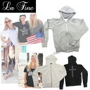 【LaFine：2点以上購入で送料無料】【LA FINE-ラファイン】Cross Heaven Hoodie