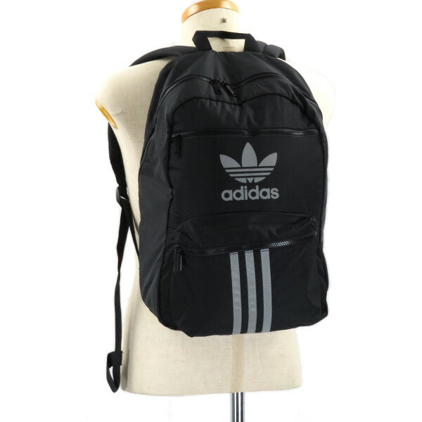 adidas アディダス Originals Reflective 3-Stripes Backpack オリジナル リフレクティブ スリーストライプ バックパック リュック メンズ レディース ユニセックス EV756 Black/Reflenctive