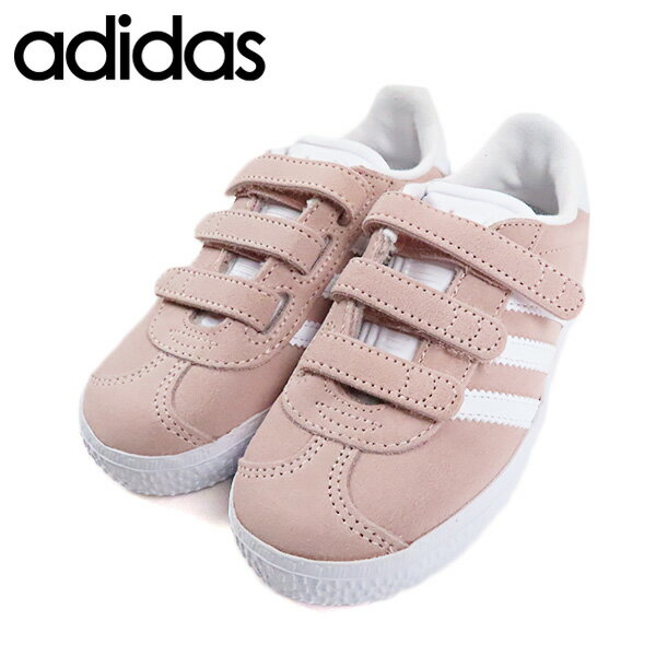 楽天LaG OnlineStore　楽天市場店adidas アディダス GAZELLE CF AH2229 ガゼル スニーカー ロゴ 靴 ベルト スリーストライプ キッズ