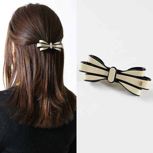 Alexandre de Paris アレクサンドルドゥパリ バレッタ LISERAI BARRETTE 8cm リズレ AA8-16524-02 レディース ヘアアクセサリー 髪留め リボン LaG Onlinestore