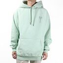 AMI PARIS アミ パリス パーカー Logo Hoodie USW202 747 メンズ フーディー プルオーバー スウェット 長袖 ロゴ 刺繍 コットン LaG Onlinestore