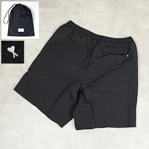 AMI PARIS アミ パリス 水着 Swim Wear HBW005 PA0021 メンズ ナイロン スイムショーツ 海パン ハートロゴ LaG Onlinestore AMI PARIS アミ パリス 水着 Swim Wear HBW005 PA0021 メンズ ナイロン スイムショーツ 海パン ハートロゴ LaG Onlinestore