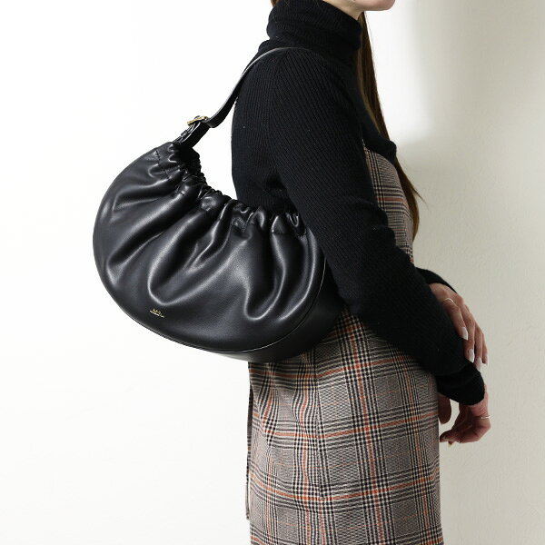 C, G, K - A.P.C. アーペーセー ショルダーバッグ Ninon Hoop Bag ニノン フープ PUAAT F67049 レディース ハンドバッグ 鞄 LaG Onlinestore