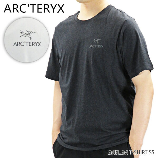 【ネコポス配送:1枚まで】ARC'TERYX アークテリクスEMBLEM T SHIRT エンブレム Tシャツ ショートスリーブ 半袖 メンズ［24026］